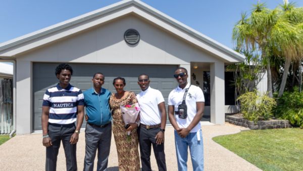 After a lifetime of living in refugee camps, two brothers gift their parents the Australian dream